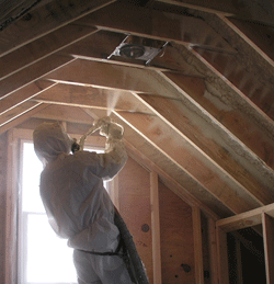 Ann Arbor MI attic spray foam insulation